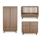 Quax 3 delige Babykamer Kyo Walnut