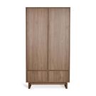 Kast Kyo Walnut voorzijde in licht uitzicht