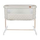 Quax Co-Sleeper Side-by-Side Naturel Quilted - Clay