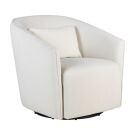 Quax Fauteuil Gomi Swivel & Gliding Mohair Beige
