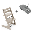 Stokke Tripp Trapp Cashmere Grey + Newborn Set Anthracite