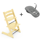 Stokke Tripp Trapp Lemon Yellow + Newborn Set Anthracite