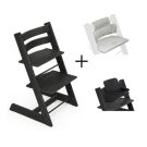 Stokke Tripp Trapp Oak Black Incl. BabySet² Black