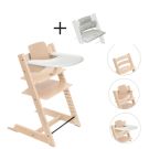 Stokke Tripp Trapp Stoel Bundel met BabySet² en Tray natural