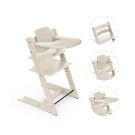 Stokke Tripp Trapp Stoel Bundel met BabySet² en Tray - Vanilla White