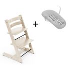 Stokke Tripp Trapp Vanilla White, inclusief los afgebeelde Newborn Set