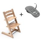 Stokke Tripp Trapp Wild Wood, inclusief los afgebeelde Newborn Set Anthracite