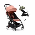 Stokke YOYO³ Buggy Ginger – Black Frame inclusief gratis regenhoes