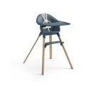 Stokke Clikk kinderstoel Fjord Blue inclusief eetblad en gordel | BabyPlanet