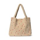 Studio Noos Mom Bag Teddy Hearts Ecru