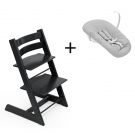 Stokke Tripp Trapp Black, inclusief los afgebeelde Newborn Set
