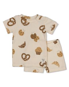 Feetje Shortama Cosy Crumbs Offwhite - Premium Summerwear