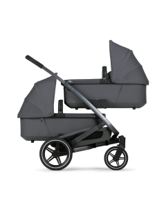 Joolz Geo³ Tweeling Kinderwagen Stone Grey