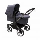 Bugaboo Donkey5 Mono kinderwagen compleet graphite frame -  stormy blue - stormy blue online kopen? | BabyPlanet