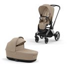 Cybex Priam Kinderwagen Compleet Cozy Beige - Chrome Black Frame