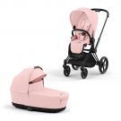 Cybex Priam Kinderwagen Compleet Peach Pink - Matt Black Frame