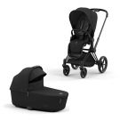 Cybex Priam Kinderwagen Compleet Sepia Black - Matt Black Frame
