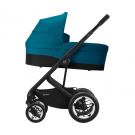 Cybex Talos S Lux kinderwagen River blue met zwart frame online kopen? | BabyPlanet
