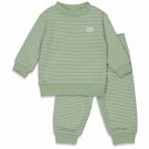 Feetje Pyjama Wafel Groen Melange