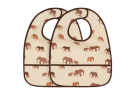 Jollein Slab Waterproof Savannah 2 Pack