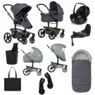 Joolz Day⁵ Kinderwagen All-in-One Bundel Stone Grey met Autostoel en Accessoires