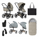 Joolz Day⁵ Kinderwagen Essential Newborn Bundel Sage Green met Accessoires