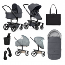 Joolz Day⁵ Kinderwagen Essential Newborn Bundel Stone Grey met Accessoires