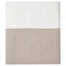 Koeka Ledikantdeken Cotton Fleece Wafel Amsterdam Clay
