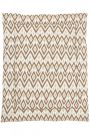 Meyco Boxkleed Ikat Sand Uni Toffee