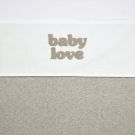 Meyco Ledikantlaken Baby Love Sand Melange