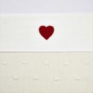 Meyco Ledikantlaken Sweet Heart Red