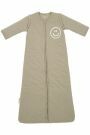 Meyco Slaapzak Afritsbare Mouwen Slub Smile Applicatie Taupe/Offwhite