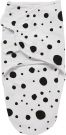 Meyco SwaddleMe Inbakerdoek Dot Black 0-3 mnd