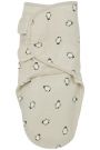 Meyco SwaddleMe Inbakerdoek Penguin Soft Sand 4-6 mnd