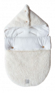 Nanami Voetenzak Teddy Off White