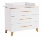 Paidi - Transland Commode Vito Mira Krijtwit - Eiken