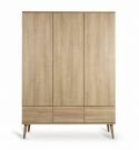 Quax 3-Deurskast Flow Honey Ash