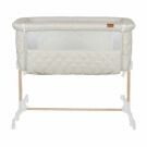 Quax Co-Sleeper Side-by-Side Naturel Quilted - Clay