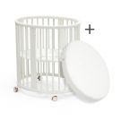 Stokke Sleepi Mini Bed V3 White Inclusief Matras