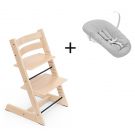 Stokke Tripp Trapp naturel, inclusief los afgebeelde newborn set