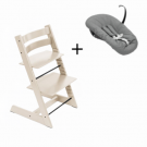 Stokke Tripp Trapp® Vanilla White + Newborn Set Anthracite