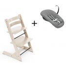 Stokke Tripp Trapp® Vanilla White + Newborn Set Anthracite