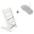 Stokke Tripp Trapp white, inclusief los afgebeelde Newborn Set