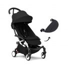 Stokke YOYO 3 buggy Black met White frame en gratis leg rest