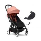 Stokke YOYO 3 buggy ginger met black frame en gratis leg rest