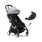 Stokke YOYO 3 buggy Stone met Black frame en gratis leg rest