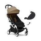 Stokke YOYO 3 Buggy Toffee met White frame en gratis leg rest