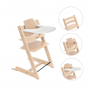 Stokke® Tripp Trapp® Stoel Bundel met BabySet² en Tray - Natural
