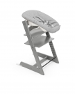 Stokke Tripp Trapp storm grey (grijs) met Newborn set online kopen? | BabyPlanet