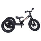 Trybike Steel 2-in-1 Loopfiets All Black (mat zwart)